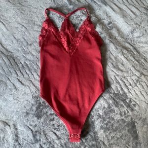 Maroon Bodysuit